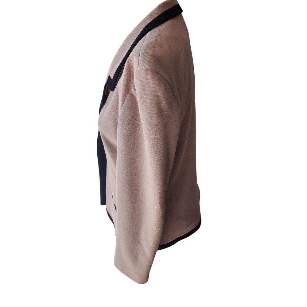 Oleg Cassini Blazer Womens Sz 10 Old Money Quiet Luxury Vintage Office Corporate - Picture 2 of 5